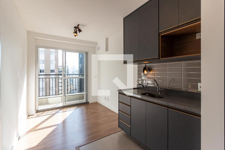 Sala de apartamento para alugar com 1 quarto, 27m² em República, São Paulo