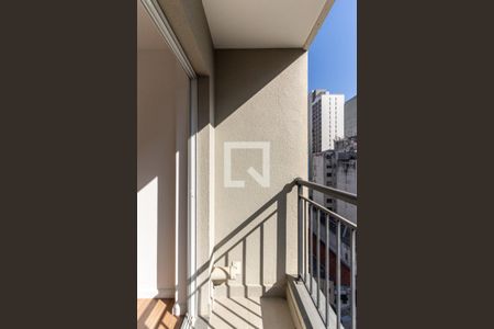 Varanda de apartamento para alugar com 1 quarto, 27m² em República, São Paulo