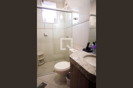 Banheiro de casa à venda com 3 quartos, 78m² em Santa Branca, Belo Horizonte