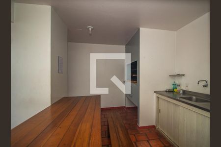 Studio para alugar com 28m², 1 quarto e sem vaga Studio para alugar com 28m², 1 quarto e sem vagaÁrea comum - Churrasqueira