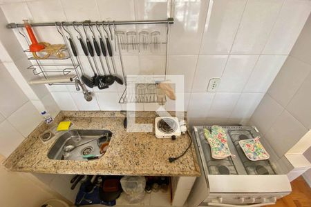 Studio para alugar com 28m², 1 quarto e sem vaga Studio para alugar com 28m², 1 quarto e sem vagaCozinha