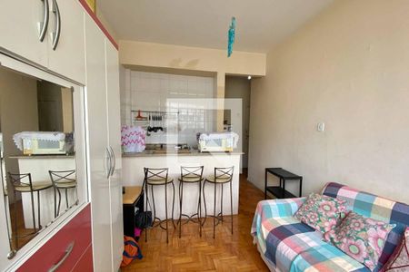Sala/Quarto de kitnet/studio para alugar com 1 quarto, 28m² em Centro, Rio de Janeiro