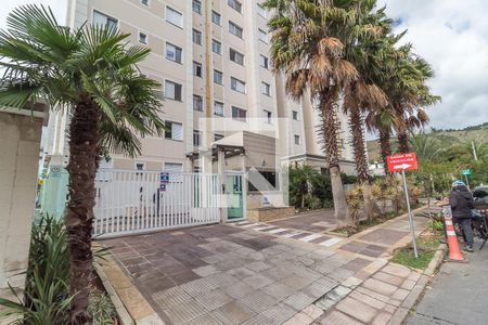 Fachada e portaria de apartamento para alugar com 2 quartos, 46m² em Morro Santana, Porto Alegre