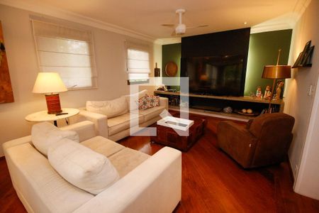 Sala de TV de apartamento à venda com 5 quartos, 340m² em Vila Andrade, São Paulo