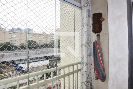 Varanda da Sala e Sala de Jantar de apartamento à venda com 2 quartos, 50m² em Limão, São Paulo