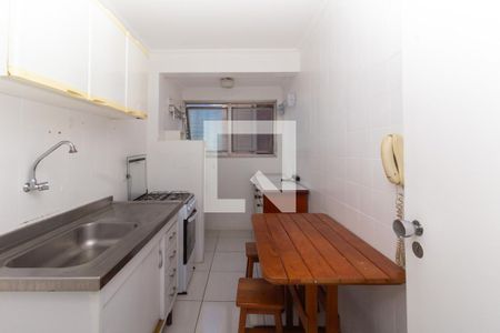Cozinha  de apartamento para alugar com 1 quarto, 40m² em Vila Mariana, São Paulo