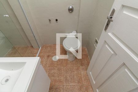 Banheiro de kitnet/studio para alugar com 1 quarto, 30m² em Vila Buarque, São Paulo