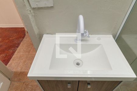 Banheiro de kitnet/studio para alugar com 1 quarto, 30m² em Vila Buarque, São Paulo