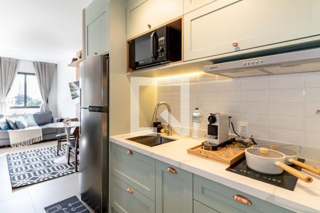 Apartamento à venda com 27m², 1 quarto e sem vaga Apartamento à venda com 27m², 1 quarto e sem vagaCozinha