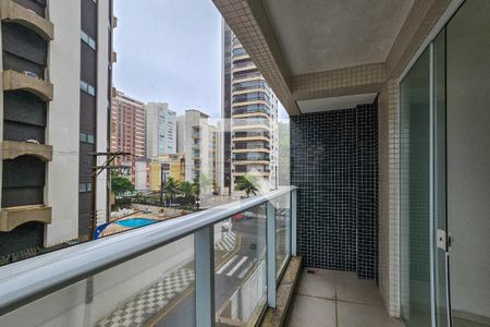 Varanda de apartamento para alugar com 3 quartos, 100m² em Vila Luis Antonio, Guarujá