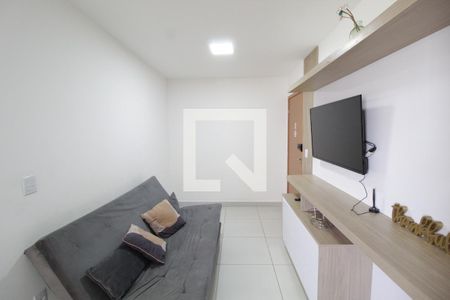 Sala de apartamento para alugar com 2 quartos, 54m² em Jardim Sul, Uberlândia