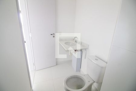 Banheiro de kitnet/studio à venda com 1 quarto, 28m² em Santo Amaro, São Paulo