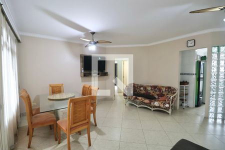 Sala de apartamento para alugar com 3 quartos, 115m² em Tortuga, Guarujá