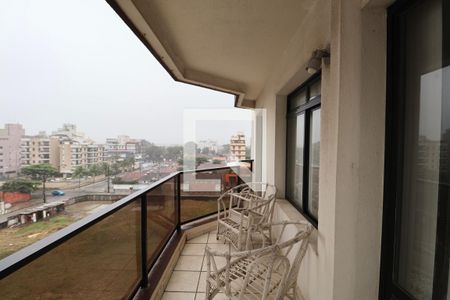 Varanda  de apartamento para alugar com 3 quartos, 115m² em Tortuga, Guarujá