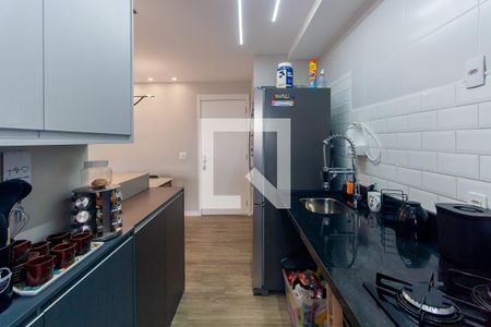 Cozinha de apartamento à venda com 2 quartos, 62m² em Jardim Independência, São Paulo