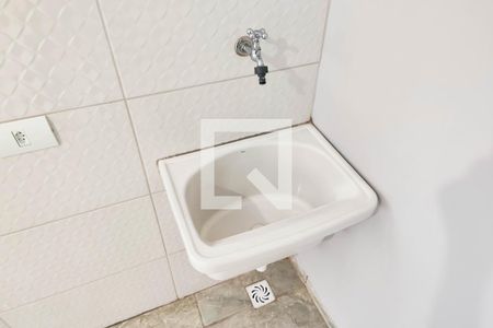 Área de Serviço de kitnet/studio para alugar com 1 quarto, 30m² em Vila Palmares, Santo André