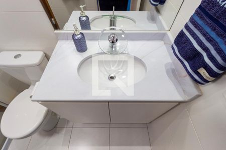 Apartamento à venda com 57m², 2 quartos e 1 vagaDetalhe Banheiro - Suíte