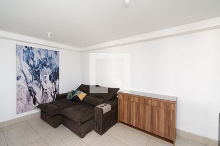 Sala de apartamento à venda com 3 quartos, 77m² em Jk, Contagem