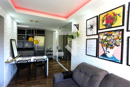 Sala de apartamento à venda com 2 quartos, 43m² em Jardim Novo Taboão, São Paulo