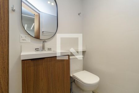 Banheiro de kitnet/studio à venda com 1 quarto, 29m² em Campos Elíseos, São Paulo