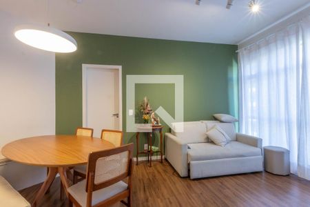 Sala de apartamento à venda com 2 quartos, 62m² em Funcionários, Belo Horizonte