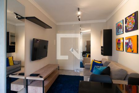 Sala de apartamento para alugar com 1 quarto, 35m² em Bela Vista, São Paulo