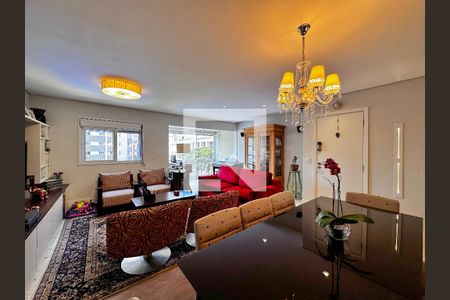 Sala de apartamento à venda com 2 quartos, 99m² em Jardim das Acácias, São Paulo