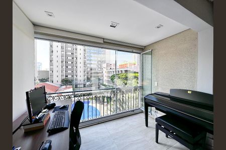 Sacada de apartamento à venda com 2 quartos, 99m² em Jardim das Acácias, São Paulo