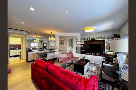 Sala de apartamento à venda com 2 quartos, 99m² em Jardim das Acácias, São Paulo