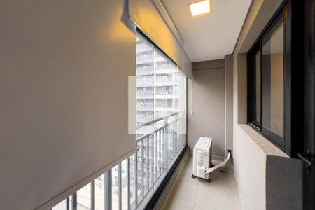 Varanda de kitnet/studio para alugar com 1 quarto, 23m² em Vila Mariana, São Paulo