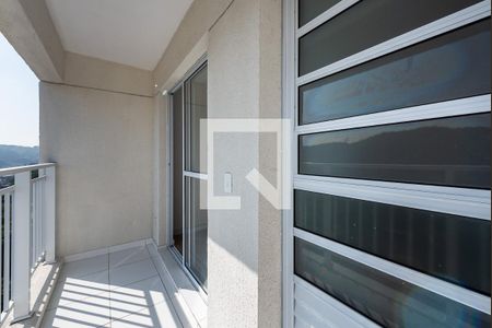 Varanda de apartamento para alugar com 2 quartos, 52m² em Morro de Nova Cintra, Santos