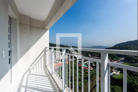 Varanda de apartamento para alugar com 2 quartos, 52m² em Morro de Nova Cintra, Santos