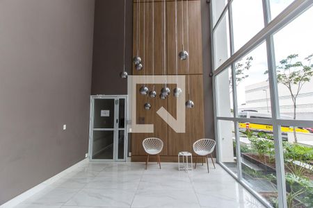 Apartamento à venda com 54m², 1 quarto e 2 vagasHall social