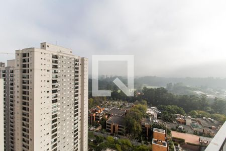 Vista da Varanda Sala de apartamento à venda com 1 quarto, 54m² em Alphaville Empresarial, Barueri