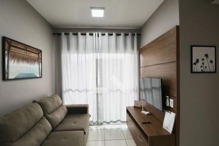 Sala de apartamento para alugar com 2 quartos, 58m² em Enseada, Guarujá