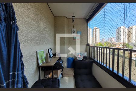 Sala de apartamento à venda com 3 quartos, 90m² em Vila Leopoldina, Santo André