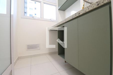 Apartamento para alugar com 45m², 1 quarto e 1 vagaDetalhe da area de serviço