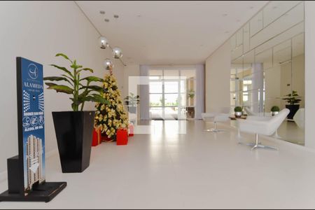 Hall Social  de kitnet/studio para alugar com 1 quarto, 38m² em Jardim Flor da Montanha, Guarulhos