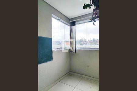 Varanda da Sala de apartamento à venda com 2 quartos, 55m² em Vila Tibiriçá, Santo André