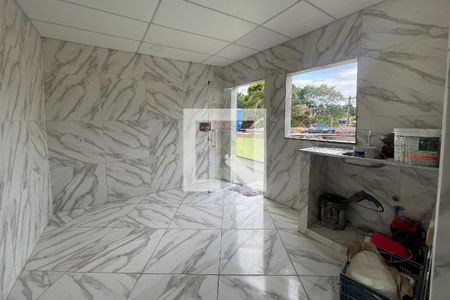 Cozinha de kitnet/studio para alugar com 1 quarto, 25m² em Jardim Primavera, Duque de Caxias