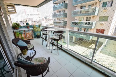 Varanda da Sala de apartamento à venda com 4 quartos, 111m² em Méier, Rio de Janeiro