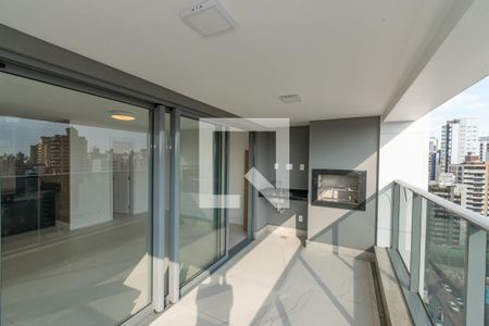 Varanda Sala de Estar/Jantar de apartamento para alugar com 3 quartos, 119m² em Cambuí, Campinas