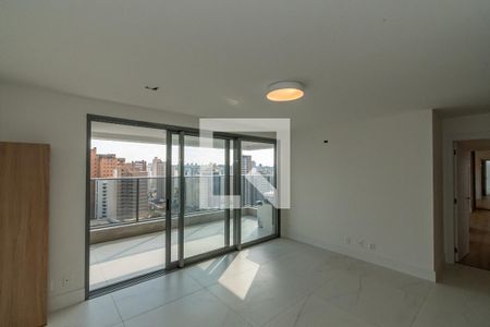 Sala de Estar/Jantar de apartamento para alugar com 3 quartos, 119m² em Cambuí, Campinas