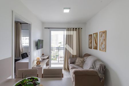 Sala de apartamento para alugar com 2 quartos, 37m² em Indianópolis, São Paulo