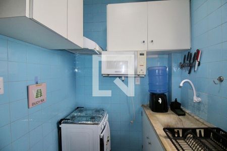 Cozinha de apartamento para alugar com 1 quarto, 45m² em Graça, Salvador