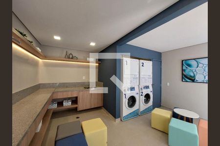 Apartamento para alugar com 28m², 1 quarto e sem vagaLavanderia