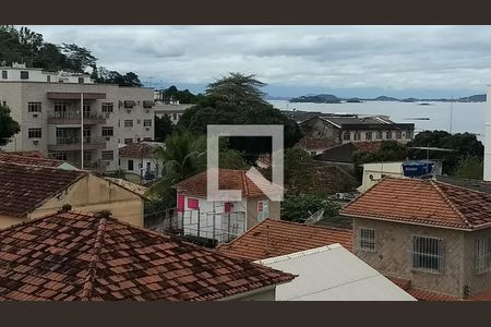 Vista da Sala de apartamento para alugar com 2 quartos, 55m² em Pitangueiras, Rio de Janeiro