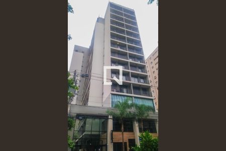 Studio para alugar com 24m², 1 quarto e sem vaga Studio para alugar com 24m², 1 quarto e sem vagaFachada
