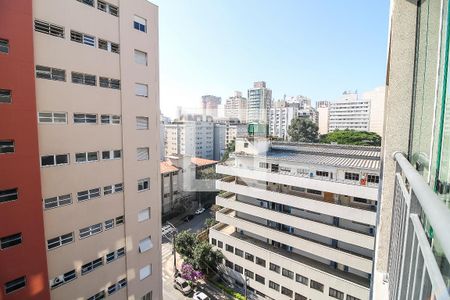 Studio para alugar com 24m², 1 quarto e sem vaga Studio para alugar com 24m², 1 quarto e sem vagaVaranda