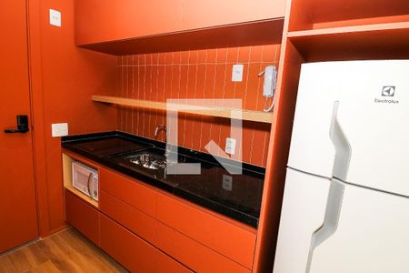 Studio para alugar com 24m², 1 quarto e sem vaga Studio para alugar com 24m², 1 quarto e sem vagaCozinha